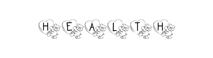 KR Valentine Teddy  Free Fonts Download