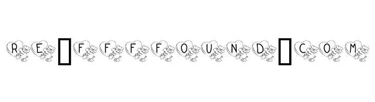 KR Valentine Teddy  Free Fonts Download