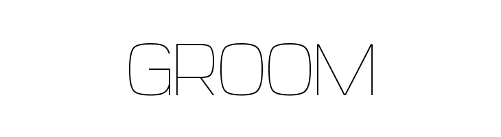 GROOM Daiichi Font