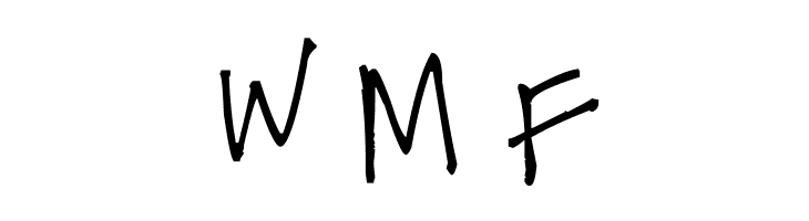 B-McE  Free Fonts Download
