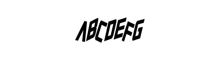 Zero Gravity Italic  Free Fonts Download