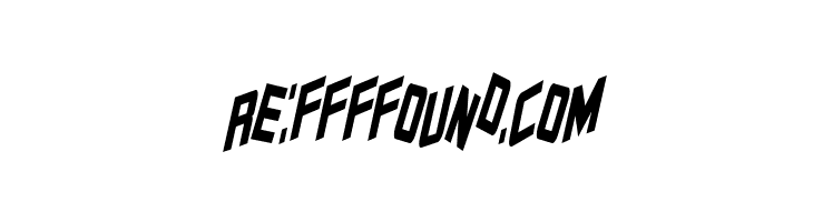 Zero Gravity Italic  Free Fonts Download