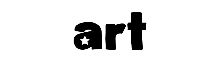 DJB Cutouts-Stars Bold  Free Fonts Download