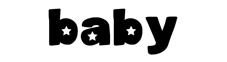 DJB Cutouts-Stars Bold  Free Fonts Download