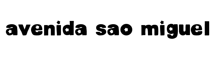 DJB Cutouts-Flowers Bold  Free Fonts Download