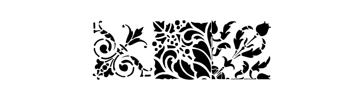 Vintage Decorative Corners 17  Free Fonts Download