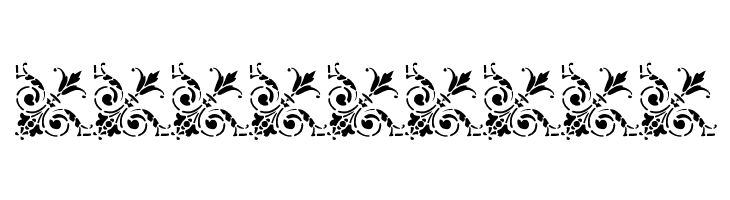 Vintage Decorative Corners 17  Free Fonts Download