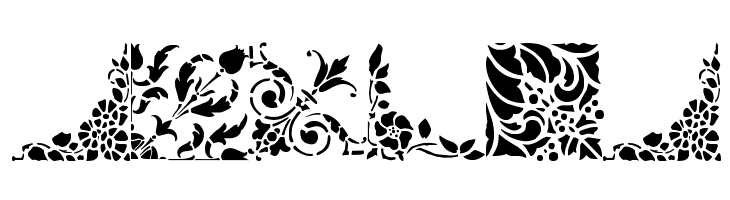 Vintage Decorative Corners 17  Free Fonts Download