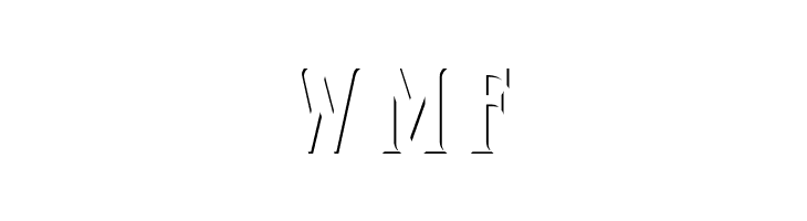 FHA Condensed French Shade NC  Free Fonts Download