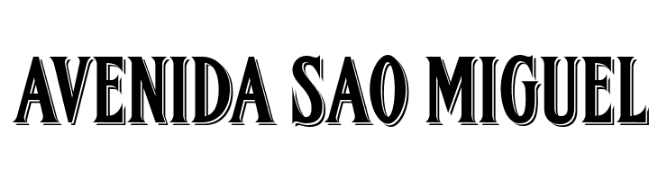 FHA Condensed French Shaded NC  Free Fonts Download