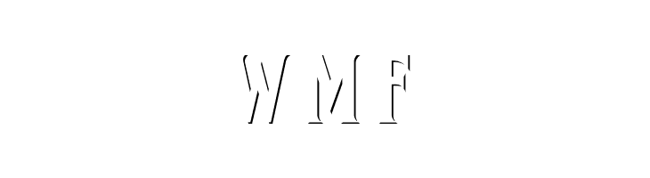 FHACondensedFrenchShadeNC  Free Fonts Download