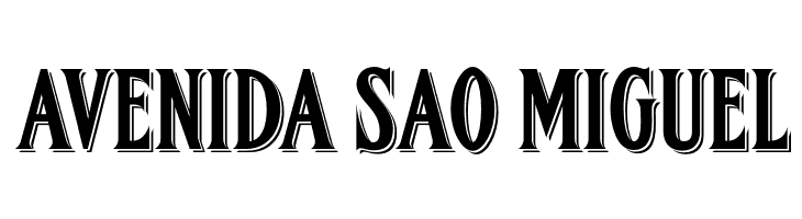 FHACondensedFrenchShadedNC  Free Fonts Download