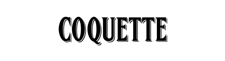 FHACondensedFrenchShadedNC  Free Fonts Download