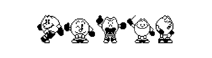 Pac-Man 2 The New Adventures  Free Fonts Download