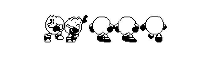 Pac-Man 2 The New Adventures  Free Fonts Download