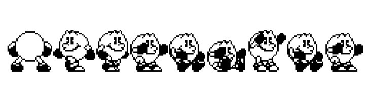 Pac-Man 2 The New Adventures  Free Fonts Download