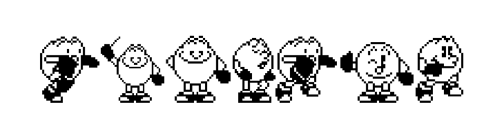 Pac-Man 2 The New Adventures  Free Fonts Download