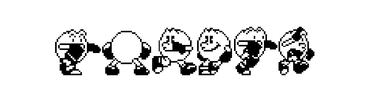 Pac-Man 2 The New Adventures  Free Fonts Download