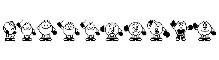 Pac-Man 2 The New Adventures  Free Fonts Download