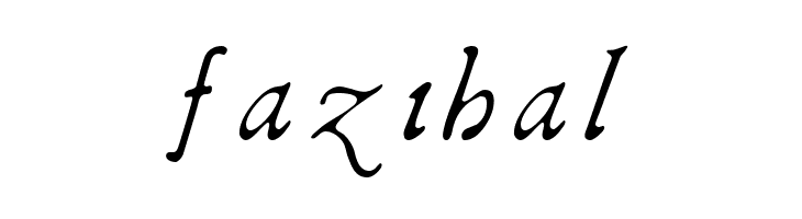 I Regular  Free Fonts Download