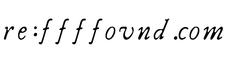 I Regular  Free Fonts Download