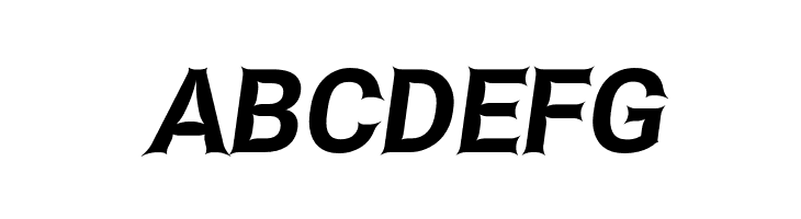 Asimov Edge Italic  Free Fonts Download