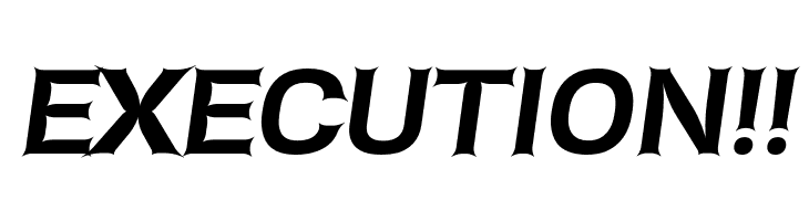 Asimov Edge Wide Italic  Free Fonts Download