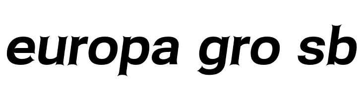 Asimov Edge Wide Italic  Free Fonts Download