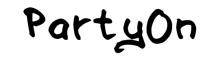 on blow  Free Fonts Download
