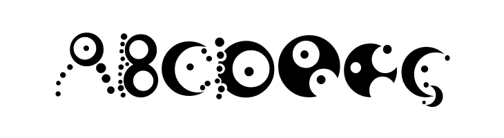 Fish in the bathroom  Free Fonts Download