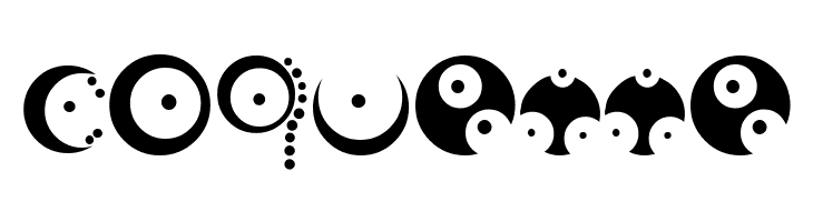 Fish in the bathroom  Free Fonts Download