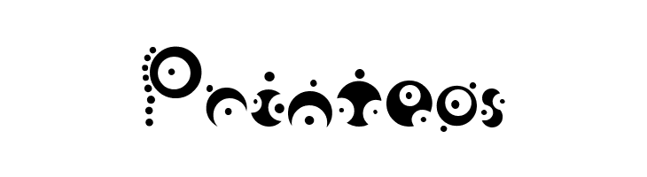 Fish in the bathroom  Free Fonts Download