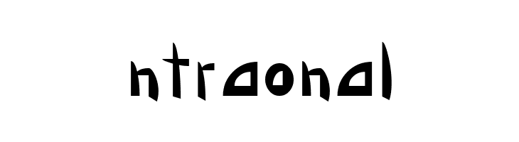 Triangle  Normal  Free Fonts Download