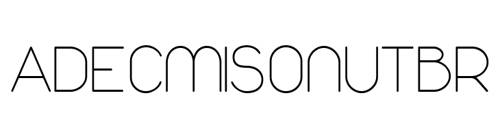 Duepuntozero ExtraLight  Free Fonts Download