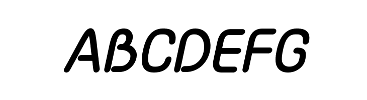 Yaahowu Thick Italic Italic  Free Fonts Download