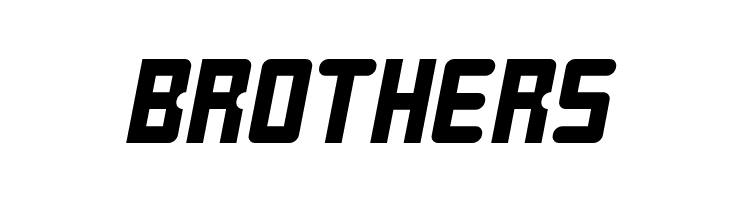 BROKEREN MIRING Italic  Free Fonts Download