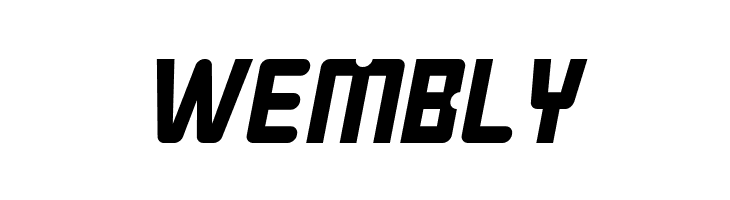 BROKEREN MIRING Italic  Free Fonts Download