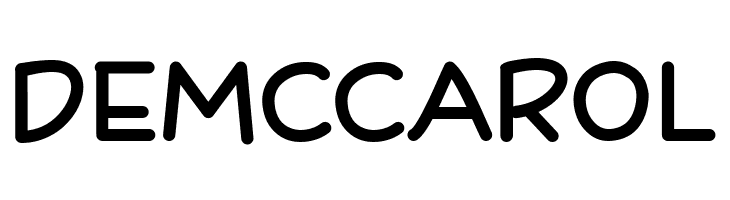 DEMCCAROL DeFonarts Font