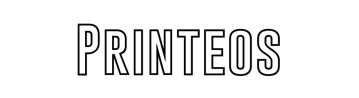 Gobold Hollow Bold  Free Fonts Download