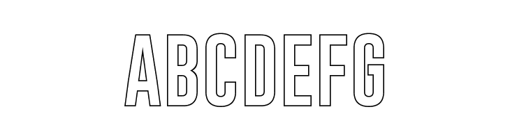 Gobold Hollow  Free Fonts Download