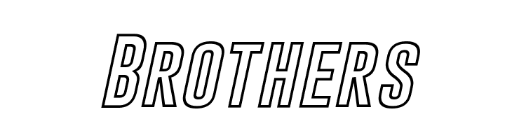 Gobold Hollow Bold Italic Italic  Free Fonts Download