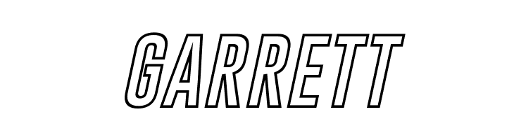 Gobold Hollow Bold Italic Italic  Free Fonts Download