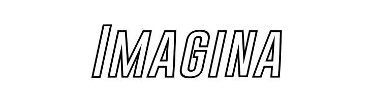 Gobold Hollow Bold Italic Italic  Free Fonts Download