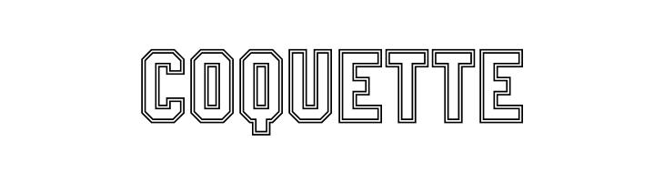 SablonUp-Outline  Free Fonts Download