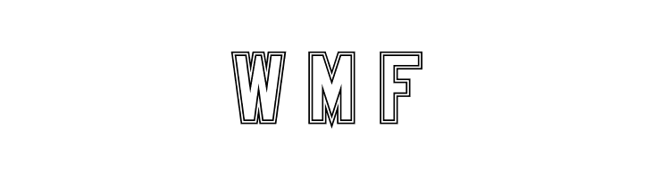 SablonUp-Outline  Free Fonts Download