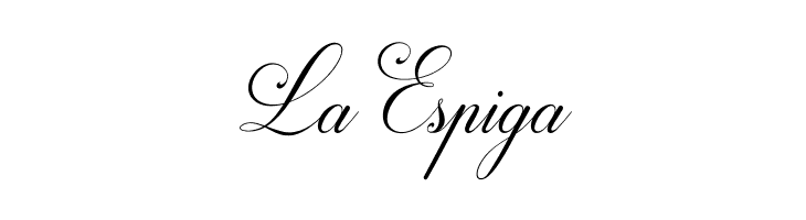 La%2BEspiga Darleston Font