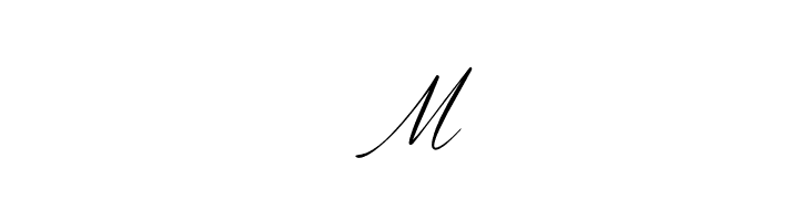 M DistantStroke-Medium Font