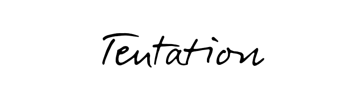 Tentation Darkwoman Font