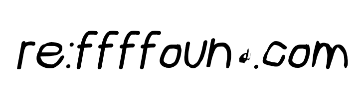 ILikeTurtles Oblique  Free Fonts Download