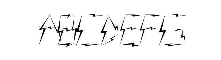 Lightning raid  Free Fonts Download